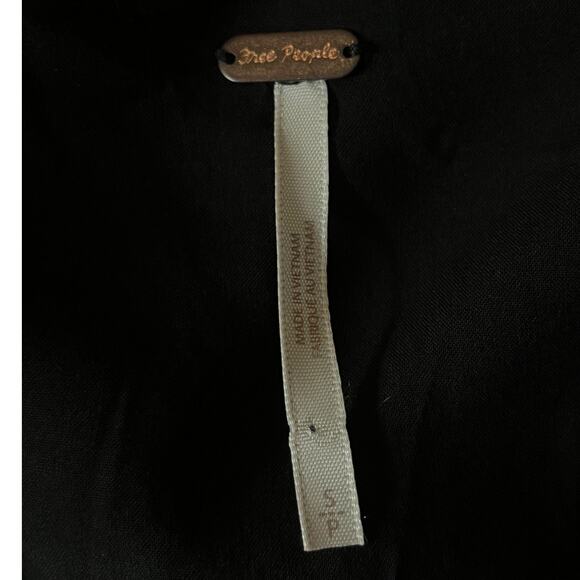 Free People Dress Everyone's favorite minidress black size Small S - Picture 5 of 9